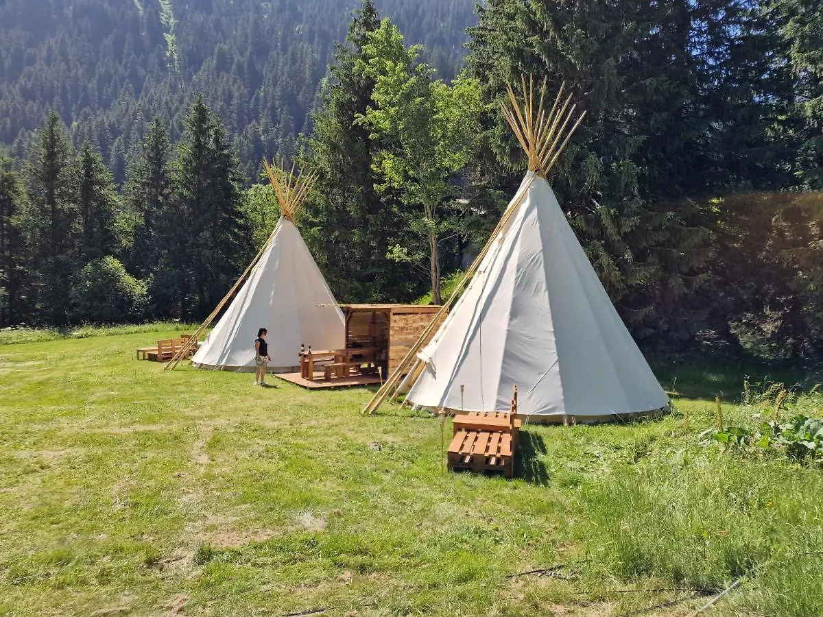 Les Tipis Du Beaufortain Beaufort  Luxury tent
